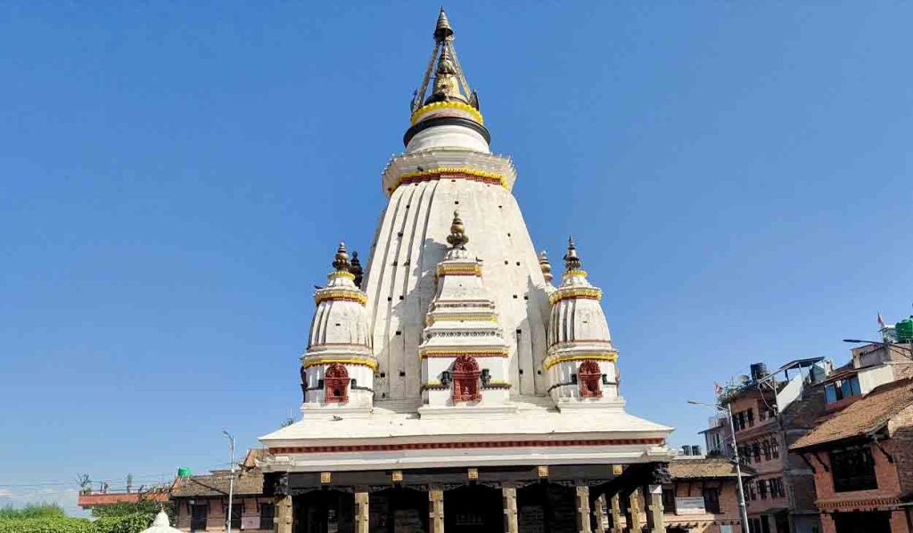 प्याकोडा शैलीको मच्छिन्द्रनाथको मन्दिर